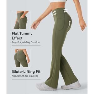 NEW Halara UltraSculpt High Waisted Scrunch Butt Lifting Bootcut Leggings